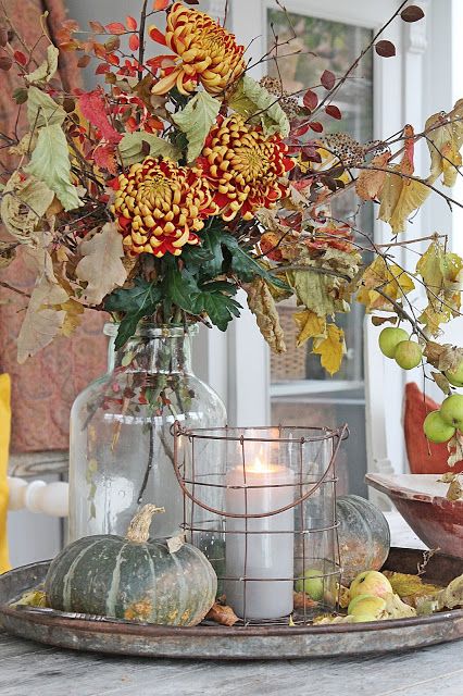 Nature, glass holder and dripless pillar candles